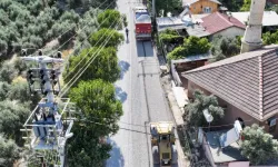 Manisa'da Alaşehir'de yol konforunu artırıyor