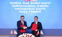 Türkiye ile KKTC arasında doğal gaz boru hattı için tarihi adım