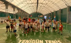 Yenigün Tenis Akademisi'nde Yaz Okulu keyfi