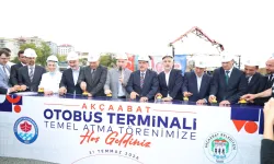 Akçaabat Otogarı'nın temeli atıldı