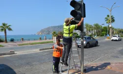 Alanya'da sinyalizasyonlara genel bakım