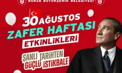 Bursa Büyükşehir 30 Ağustos coşkusunu şehre yayacak