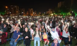 Kayseri Melikgazi'de müzik dolu bir gece