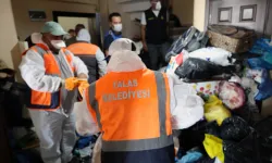 Kayseri Talas'ta çöp ev ihbarına hızlı müdahale