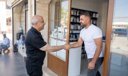 Malatya'da Başkan Er'den esnaf ziyareti