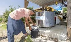 Mersin'de üreticiye süt soğutma tankı desteği