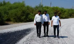 Muğla Milas'ta geniş kapsamlı sathi kaplama çalışması