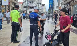 Ordu'da kapalı caddelerde sıkı denetim