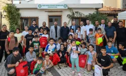 Buras Osmangazi'de çocukların yüzünü güldüren buluşma