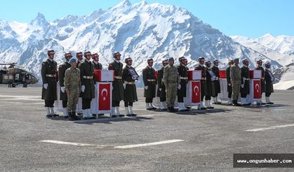 Şehitlerimiz Memleketlerine Uğurlandı