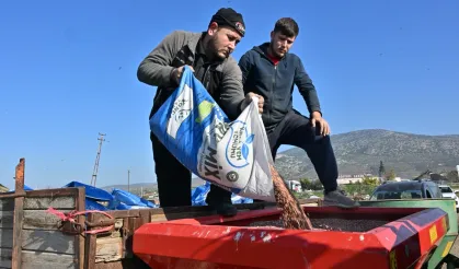 Manisa'nın tohumları Sarıçalı'nın merasını yeşertecek