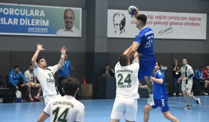 Nilüferli hentbolcular Rize'yi mağlup etti