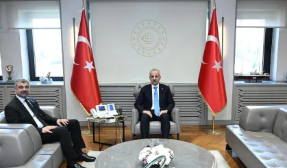 Faruk Kılıç'tan Ulaştırma Bakanı'na ziyaret