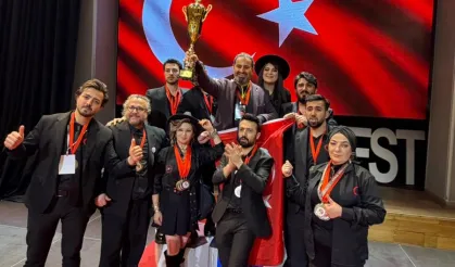 Türk Kuaför Milli Takımı, Rusya'da Avrupa Şampiyonu 0ldu!