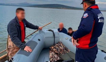 Uluabat Gölü'nde kaçak avcılara büyük ceza!