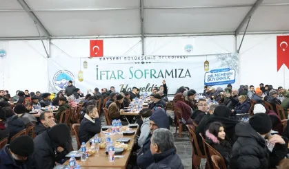 Kayseri Büyükşehir'den 30 bin kişiye iftar