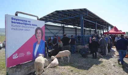 Eskişehir kurban pazarında hijyenik mesai