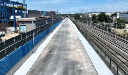 Darıca Dutluk Sokak'ta üstyapı son sürat ilerliyor