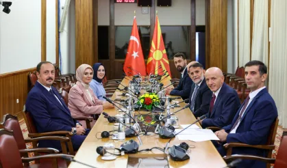 Bakan Göktaş'tan Kuzey Makedonya'da sosyal mutabakata imza