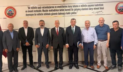CHP'den TÜED'e ziyaret... 'Emekliler Buluşması' öncesi sorunlar masada