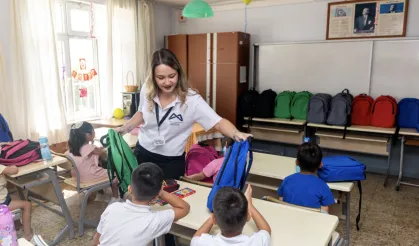 Mersin'de 'İlk Çantam Projesi' ile eğitimde eşitlik