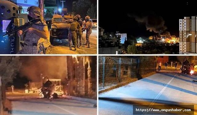 Mersin'de Polisevine Terör Saldırısı