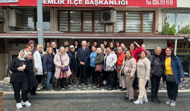 CHP Gemlik Kadın Kolları seçim çalışmalarına başladı