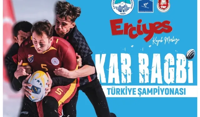 Kar Ragbi Türkiye Şampiyonası Erciyes'te yapılacak