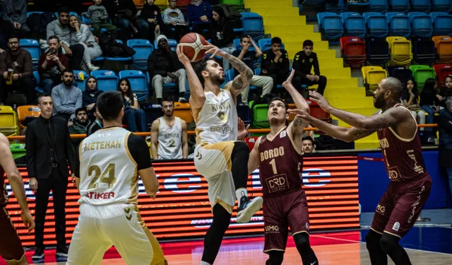 Konya, Bandırma Bordo Basketbol’a şans tanımadı