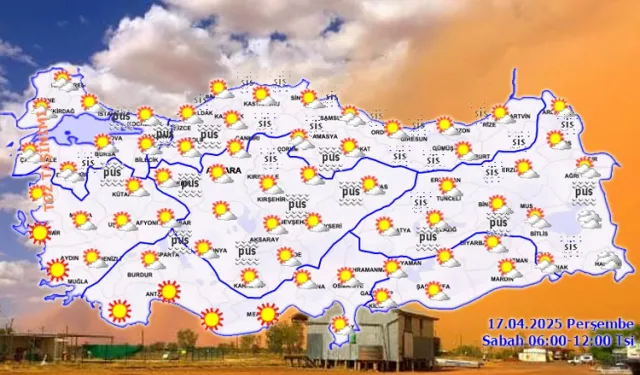 Trakya ve Ege için toz taşınımı uyarısı!