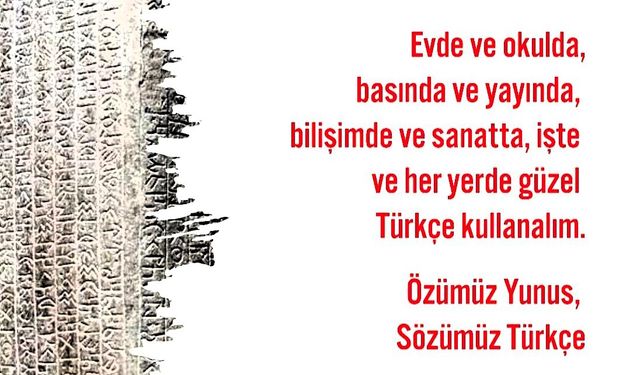 Akçeşehir Belediyesi'nden TÜRKÇE'ye Sadakat Paylaşımı