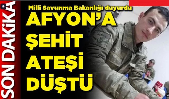 Pençe Kilit Bölgesi'nde Bir Uzman Çavuşumuz Şehit Oldu