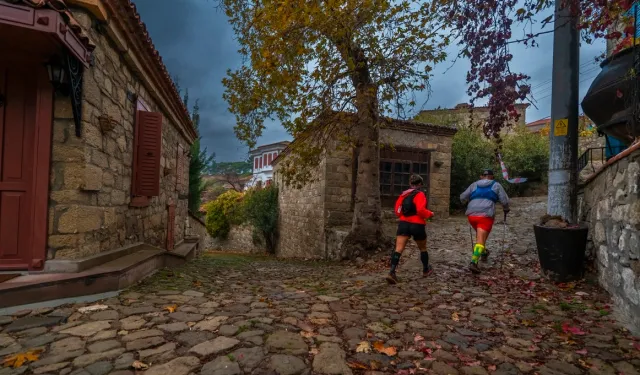 Kaz Dağları'nda uluslararası koşu heyecanı