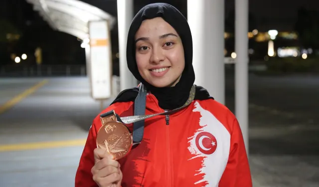 Konyalı judocu Esma Gökülü Türkiye'ye madalya getirdi