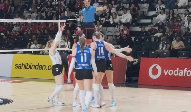 Nilüferli sultanlar filede Beşiktaş'ı set vermeden geçti