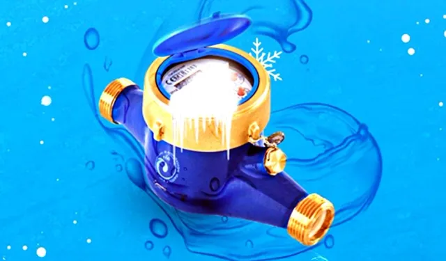 Trabzon'da soğuk hava su sayaçlarını tehdit ediyor