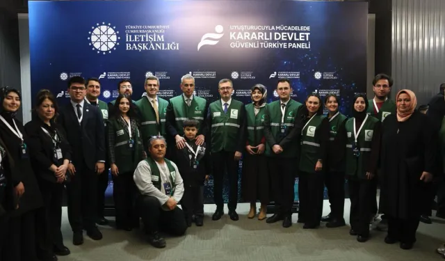 İletişim'den uyuşturucuyla mücadelede 'Kararlı Devlet, Güvenli Türkiye' paneli