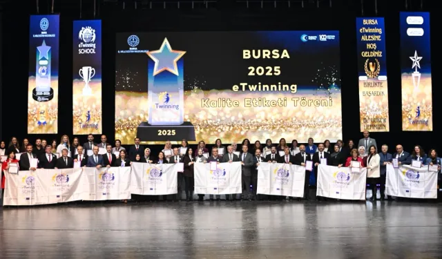 Bursa'da eTwinning başarıları ödüllendirildi