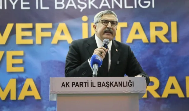 AK Partili Yayman Osmaniye'den seslendi: Saldırıları asla onaylamıyoruz