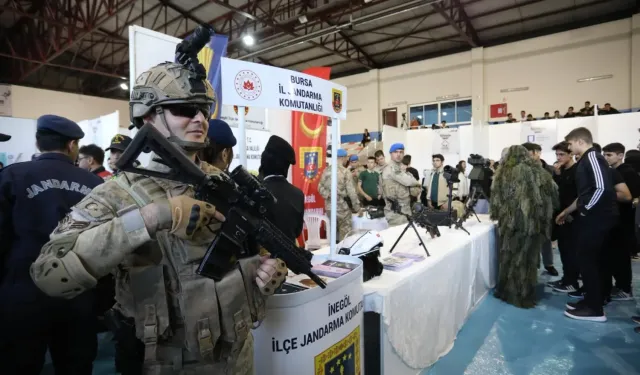 Bursa İnegöl'de Üniversite ve Meslek Tanıtım Günleri'nde 8. buluşma