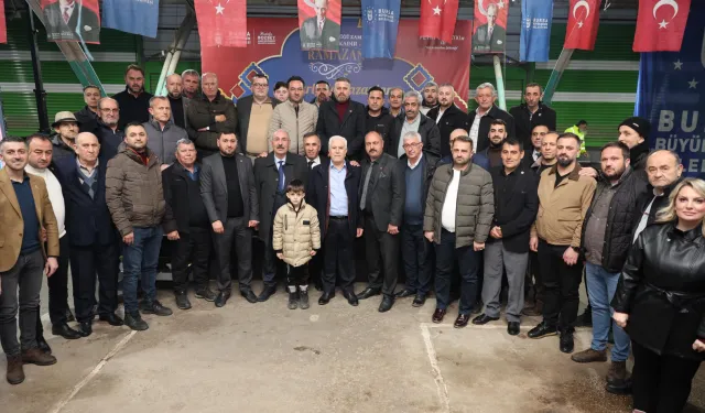 Bursa'da Başkan Bozbey İzniklilerle buluştu