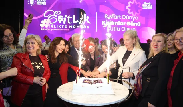 Bursalı kadınlarla 'güçlü kent' mesajı