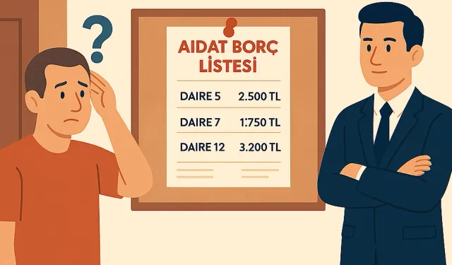 KVKK'dan apartman ve siteler için tarihi karar! Aidat borç listesi asmak yasaklandı