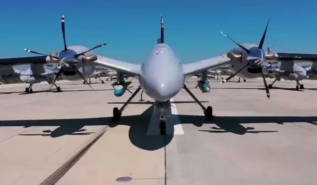 AKINCI TİHA tatbikatta deniz yetki alanı rotasını izledi