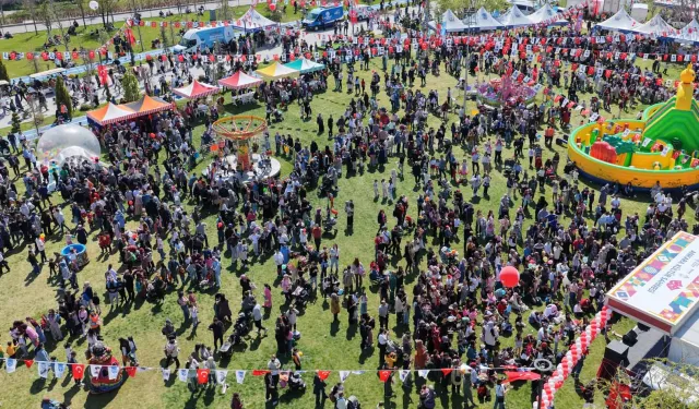 Başkentte şenlik çocukların neşesi ile taçlandı