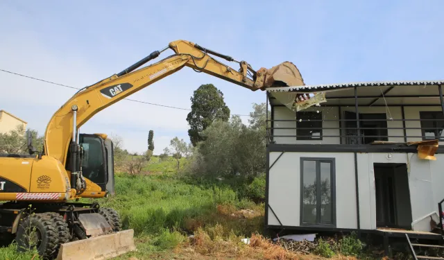 Bursa Nilüfer Gölyazı'da kaçak yapılara geçit yok