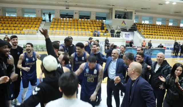 Çayırova basketbolda tarih yazdı