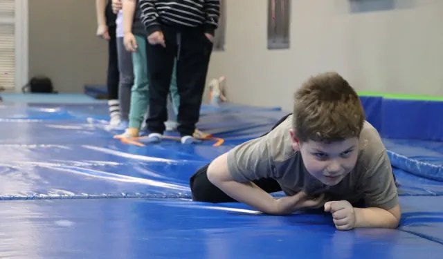 İstanbul Maltepe'de çocuklara ücretsiz jimnastik