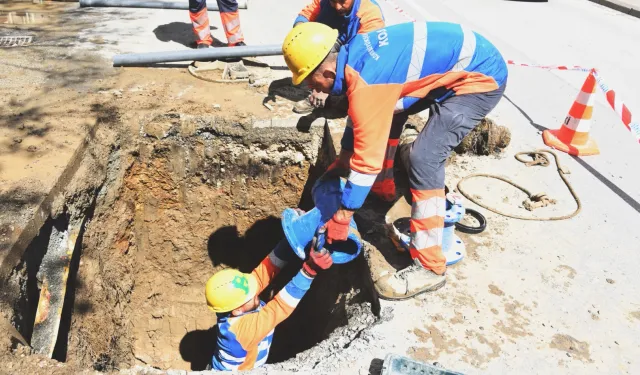 Konya'da su kayıplarına karşı eş zamanlı vana yenileme