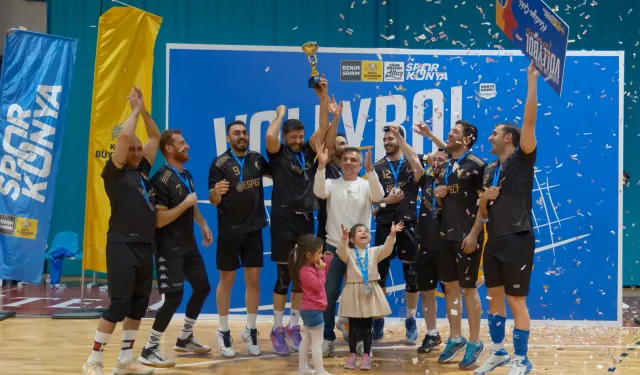 Kurumlararası filenin şampiyonu Konya Barosu